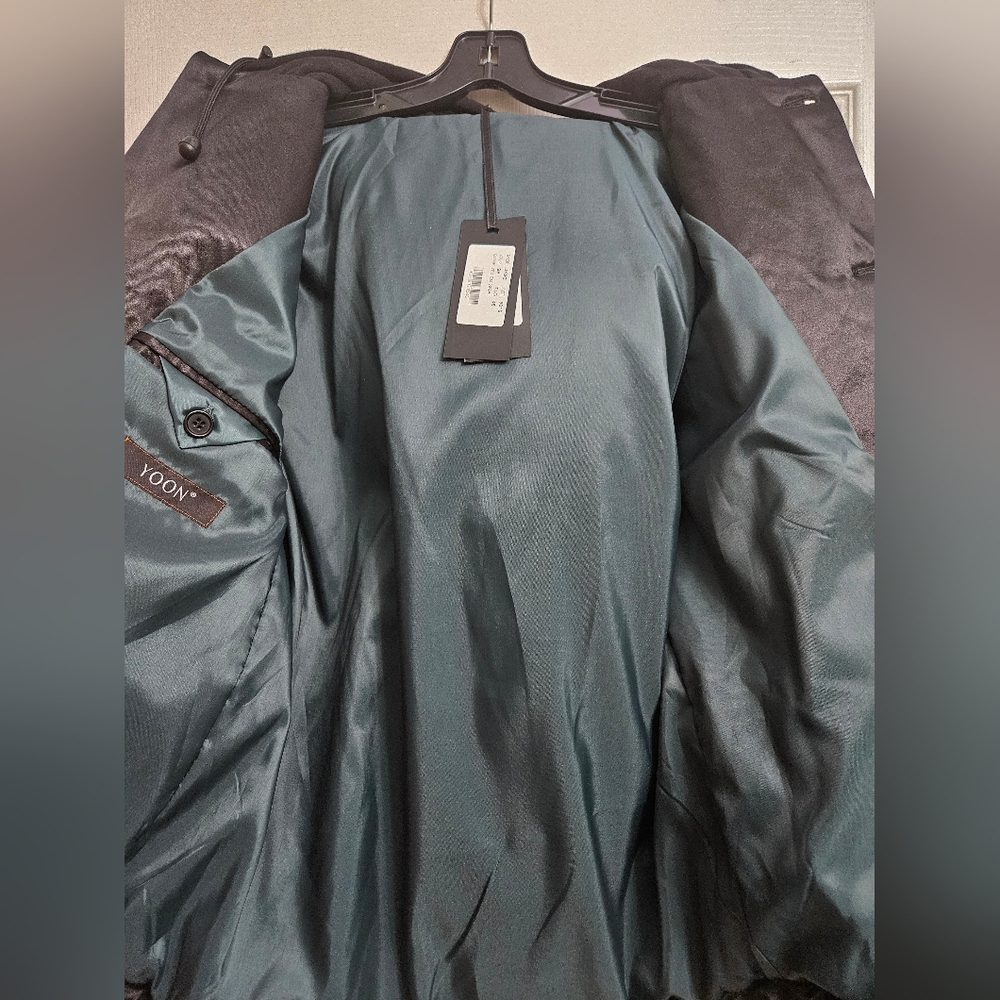 YOON Black Satin Jacket - Picture 5 of 7